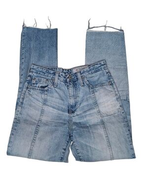 Adriano Goldschmied AG-ED Denim The Phoebe High-Waisted Tapered Leg 25R *READ